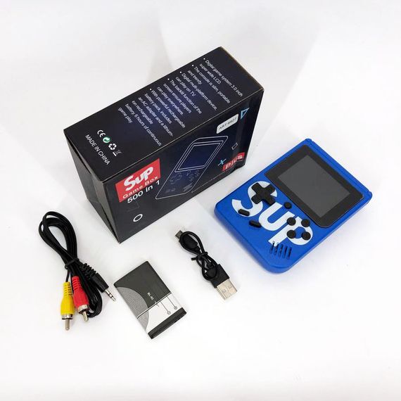 Игровая консоль sup Sup Game Box 500 игр, Игровые приставки к телевизору, Тетрис XP-542 игровая консоль | Зображення 1
