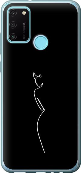Чехол на Huawei Honor 9A Силуэт1 "4590u-1900-17620"
