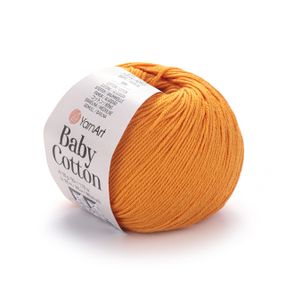 Пряжа YarnArt Baby Cotton No 425 (Ярнарт Бебі Коттон) 50 г / 165 м напівбавовна для дитячих речей та іграшок амігурумі