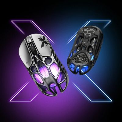 Мышка GravaStar Mercury X Wireless/Bluetooth/USB Grey (GSX_GRY) | Зображення 4