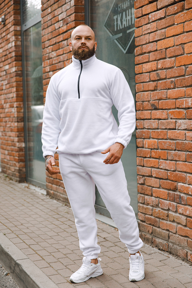 Костюм плюш білий S XL | Зображення 2