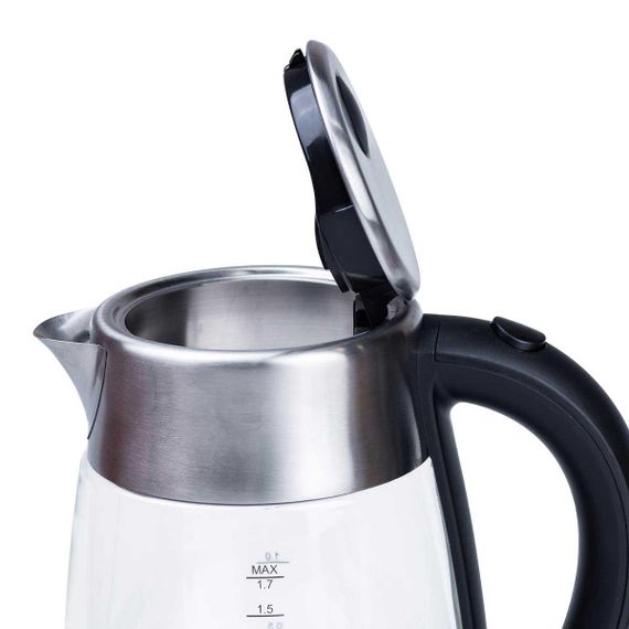 Електрочайник Sokany SK-09003 з підсвічуванням 1,7 л прозорий | Зображення 5