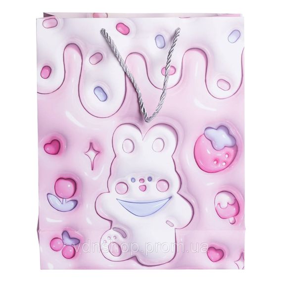 Набір подарункових пакетів з паперу 12 шт 26×10×32 см HP-10359-21 | Зображення 4