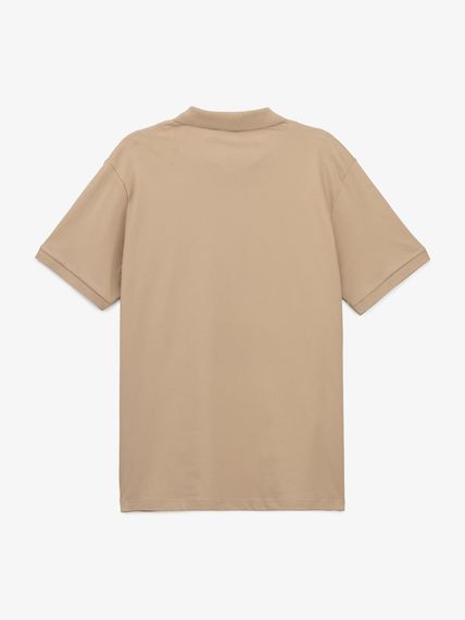 Футболка однотонна чоловіча GENUA G01215-0008 XL Бежевий shop (2000999632860) | Зображення 2