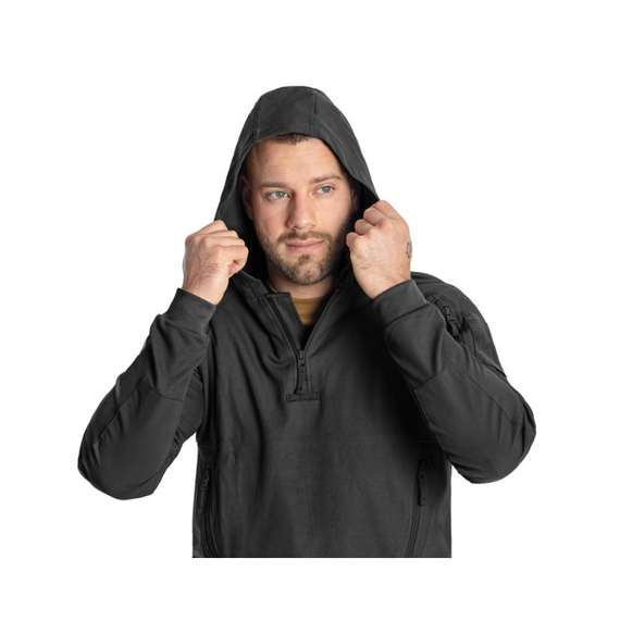 Кофта тактична Helikon-Tex RANGE HOODIE - TopCool, чорний, розмір XXL | Зображення 3