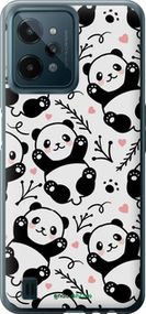 Чохол на Realme C31 Панди "4318u-2593-2448"