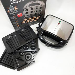 Настольный гриль для гамбургеров электрический RAF Настольный гриль электрический-прижимной AH-17