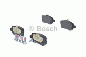 Комплект гальмівних колодок - дискові BOSCH 0986424646 на OPEL MERIVA B