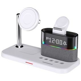 БЗУ + часы C09 4in1 White
