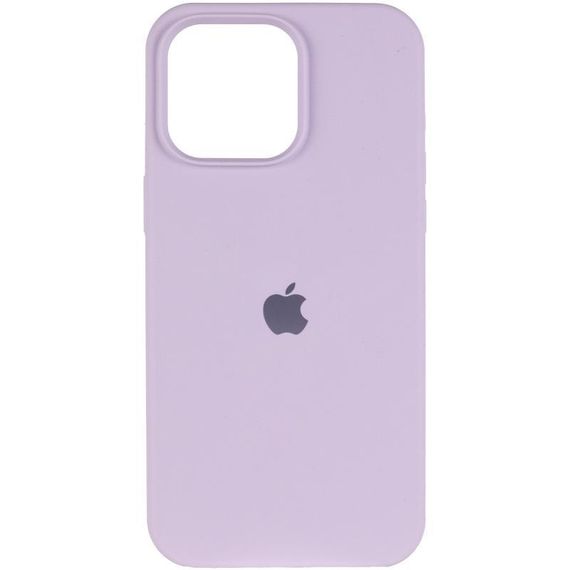 Чохол Silicone Case (AA) Logo with MagSafe для Apple iPhone 14 (6.1") Бежевий / Desert Gold Білий / White Бузковий / Lilac | Зображення 1
