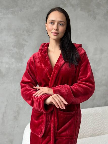 Женский махровый халат (2669/6) XL | Зображення 3