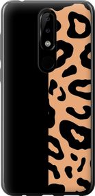 Чехол на Nokia 5.1 Plus Пятна леопарда "4269u-1543-17620"