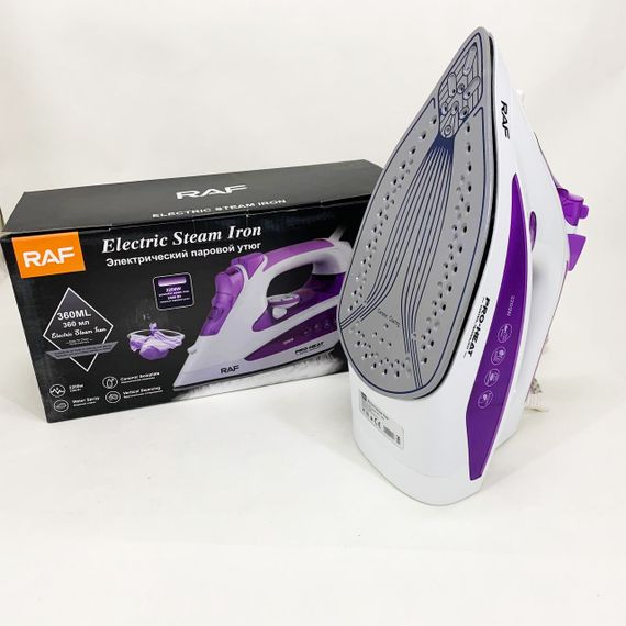 Праска з керамічною підошвою RAF R.1233 потужність 2200Вт 320 мл purple | Зображення 6