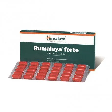 Rumalaya Forte Himalaya, Румалая Форте Хималая, 60 таб,  болеутоляющий аюрведический анальгетик