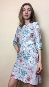 Літня сукня-трапеція