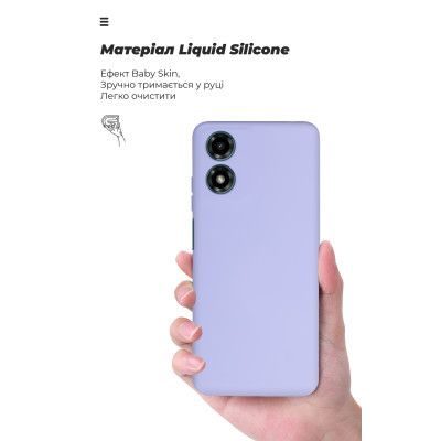 Чехол для мобильного телефона Armorstandart ICON Case Motorola G04 Camera cover Lavender (ARM73893) | Зображення 6