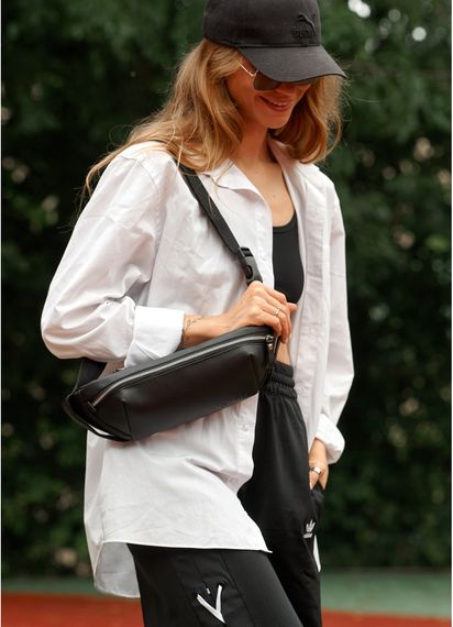 Жіноча сумка-бананка Sambag HOLSTER MSH Чорна 36 х 14 х 4 см (87113001) | Зображення 6