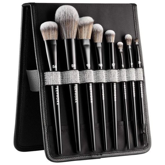Набір пензликів для макіяжу Sephora collection 8-piece PRO Brush Face & Eye set