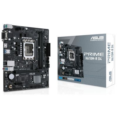 Материнская плата ASUS PRIME H610M-R D4-SI | Зображення 1