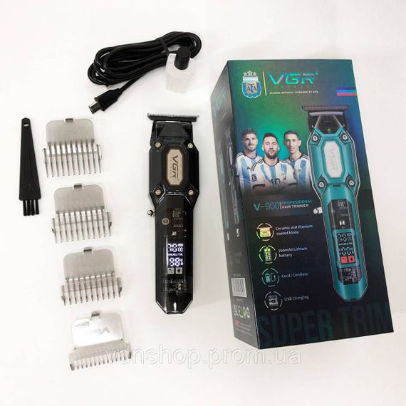 Бездротові машинки для стрижки легкі VGR V-900, Бездротовий тример для стрижки волосся NK-25 | Зображення 9