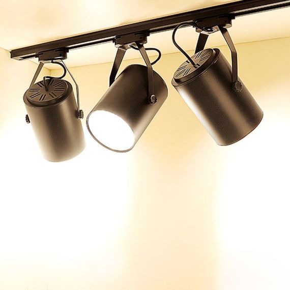 Светильник трековый поворотный LED KW-228/20W WW+NW+CW BK | Зображення 8