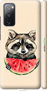 Чохол на Samsung Galaxy S20 FE G780F Єнотик з кавуном "4605m-2075-2448"