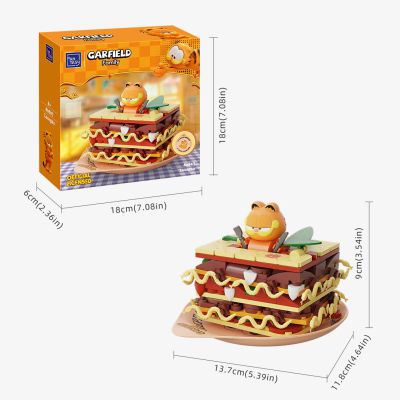 Конструктор Pantasy Garfield -Foodie - Лазанья (86807) | Зображення 5