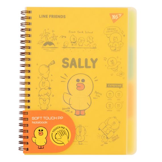Зошит А4 YES Line Friends Sally 765736 80 аркушів