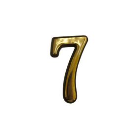 Номер пластиковий "7" 100мм