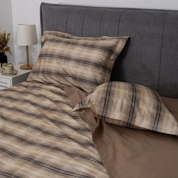 Постільна білизна євро Viluta Brushed Warm Cotton WC 18 220х200 см | Зображення 6