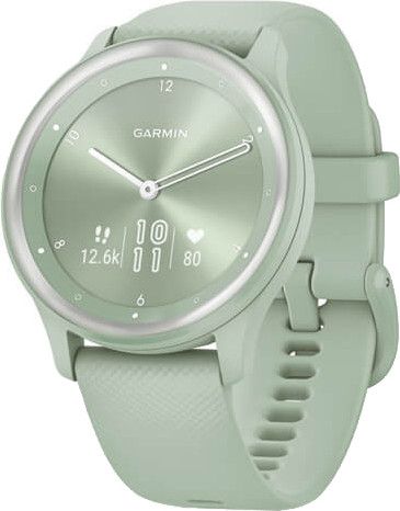Смарт-годинник Garmin Vivomove Sport Cool Mint Case and S. Band w. Silver Accents (010-02566-03)