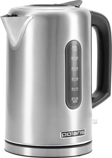 Електрочайник Polaris Water Way Pro PWK 17101CA 1.7 л сріблястий | Зображення 1