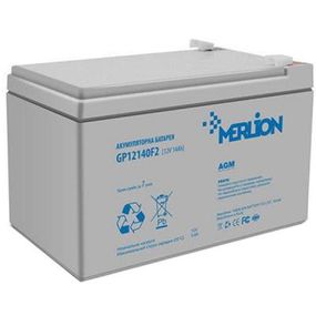 Батарея до ДБЖ Merlion 12V-14Ah (GP12140F2) (GP12140F2)