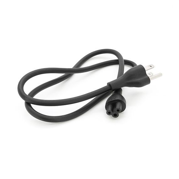 Кабель питания USA 1m,0.5mm,PC-184/2 B-C5 для ноутбука,Black,OEM Q25 | Зображення 1