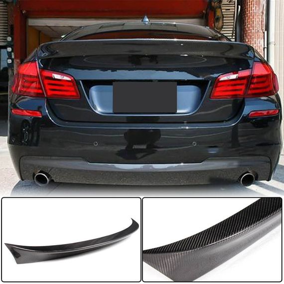 Спойлер V1 (для F10, Карбон) для BMW 5 серія F-10/11/07 2010-2016 рр