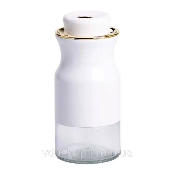 Набір для спецій на підставці з пляшками для олії та оцту 8 предметів Білий HP-1360W | Зображення 4