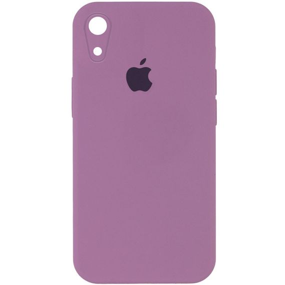 Чехол Silicone Case Square Full Camera Protective (AA) для Apple iPhone XR (6.1")