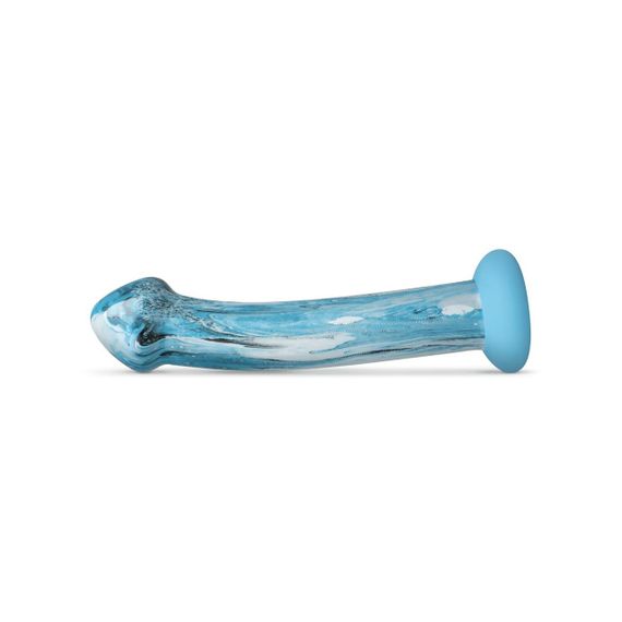 Стеклянный дилдо Gildo - Ocean Ripple Glass Dildo | Зображення 1