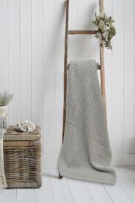 Рушник махровий SВ-3 Kayra 70х140 см. світло-сірий