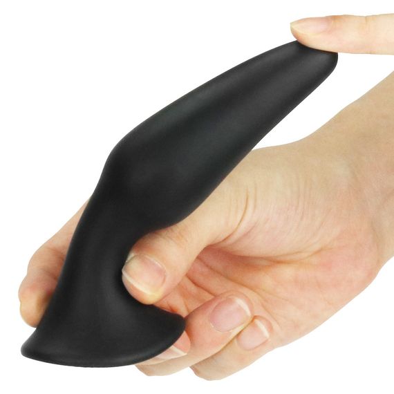 Анальна пробка - Lure Me Butt Plug L Black Sex Aura | Зображення 5
