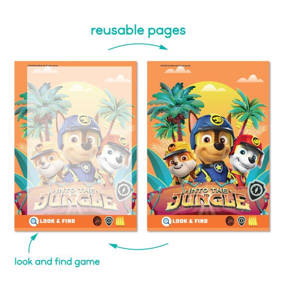 Водні розмальовки "Джунглі. Щенячий патруль" 200630, 8 сторінок | Зображення 5