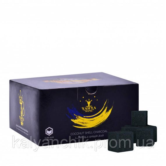 Вугілля для кальяну Yahya Elegance King 32 куб.