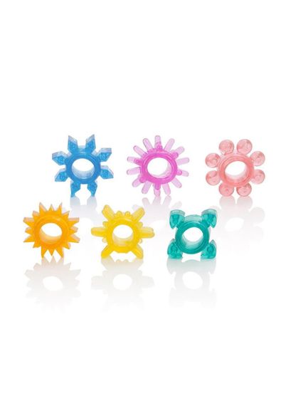 Ерекційне кільце SENSO RINGS 6 PAK ASSORTI Sex Aura