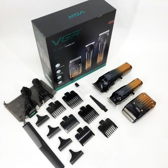 Парикмахерские машинки профессиональные VGR, Острые профессиональные машинки для стрижки волос MD-50