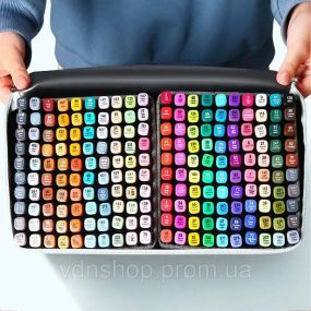 60 шт Набір двосторонніх скетч-маркерів для малюванняTouch на спиртовій основі