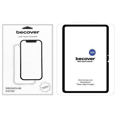 Стекло защитное BeCover 10D Xiaomi Mi Pad 6 / 6 Pro 11&quot; Black (710587)