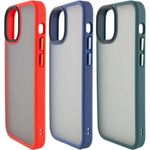 TPU+PC чохол Metal Buttons для Apple iPhone 13 mini (5.4")