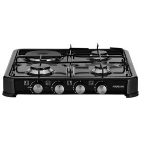 Плита Ardesto CTC-NS5015B, тип газу LPG, 3 алюмін. газ. пальника, 1 електрич. ко (CTC-NS5015B)