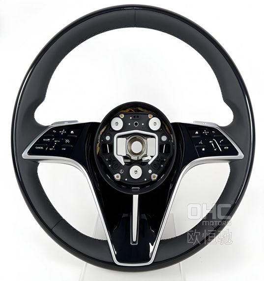 Руль S-Style (для AMG, черный -2025 черные кнопки) для Mercedes CL-class C216 2006-2014 гг