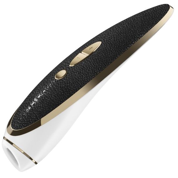 Вакуумний кліторальний стимулятор Satisfyer Luxury Haute Cout 10 режимів вібрації й 11режимів вакуум sexstyle